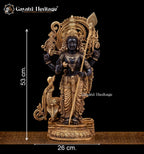 Brass Lord Murugan Statue / Kartikeya – Divine Protection and Strength | Gayatri Heritage