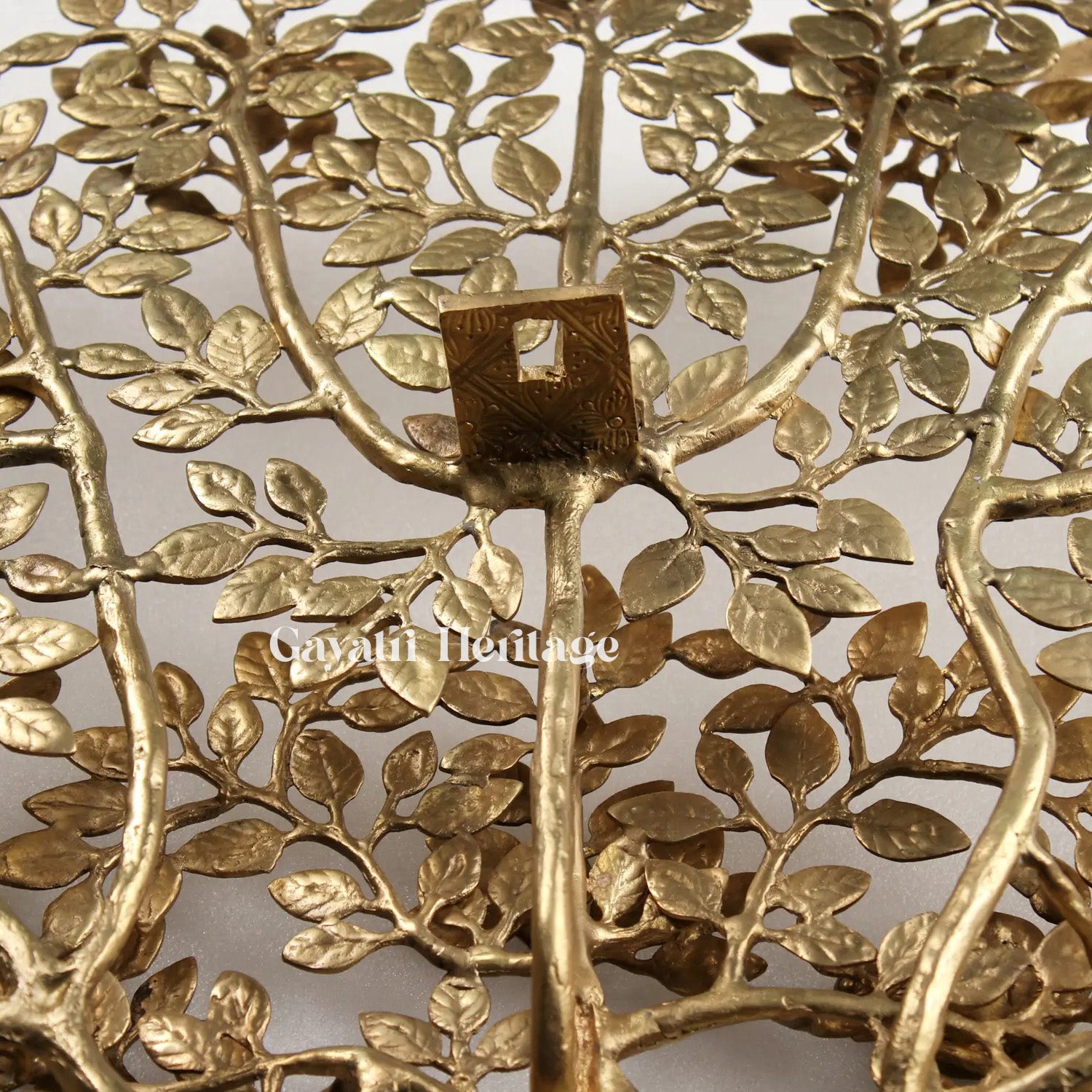 Elegant Brass Kalpvriksha Wall Hanging – A Sacred Tree of Life for Your Home | Gayatri Heritage