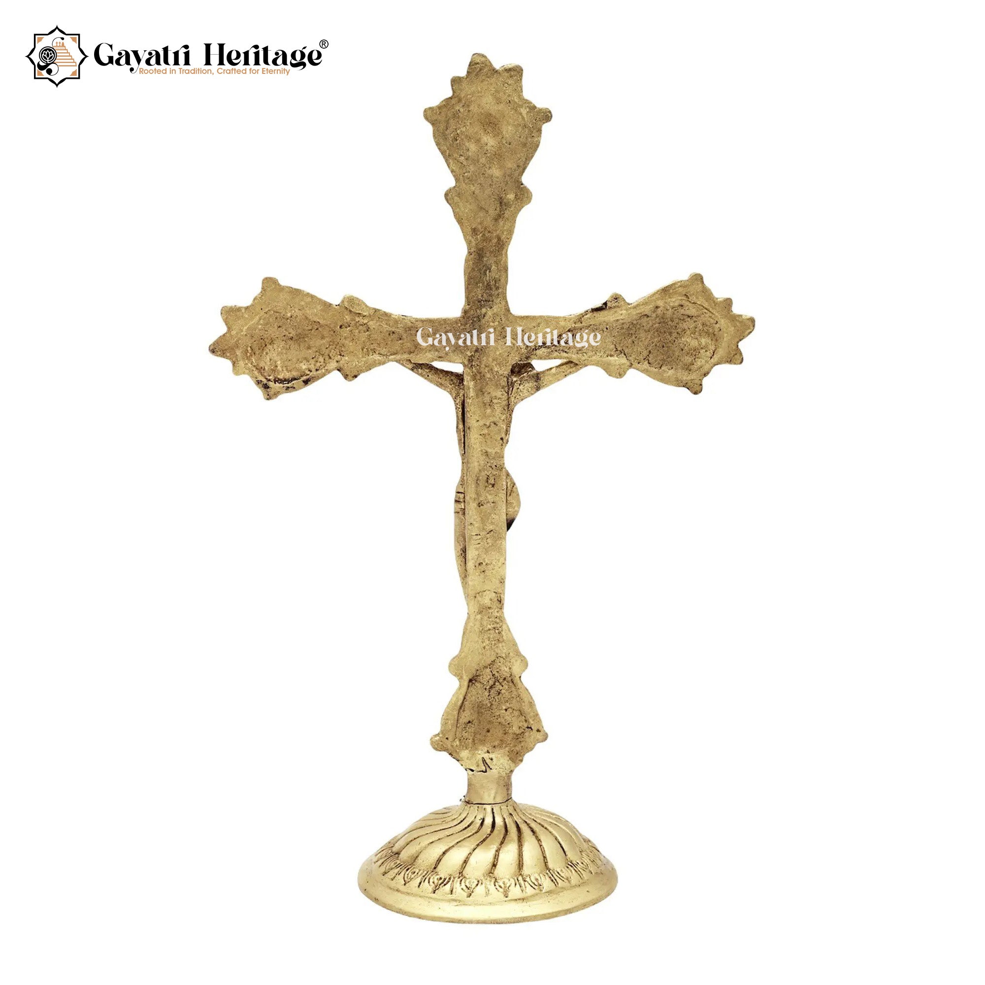 Brass Jesus Christ Statue – Divine Christian Home Decor | Gayatri Heritage
