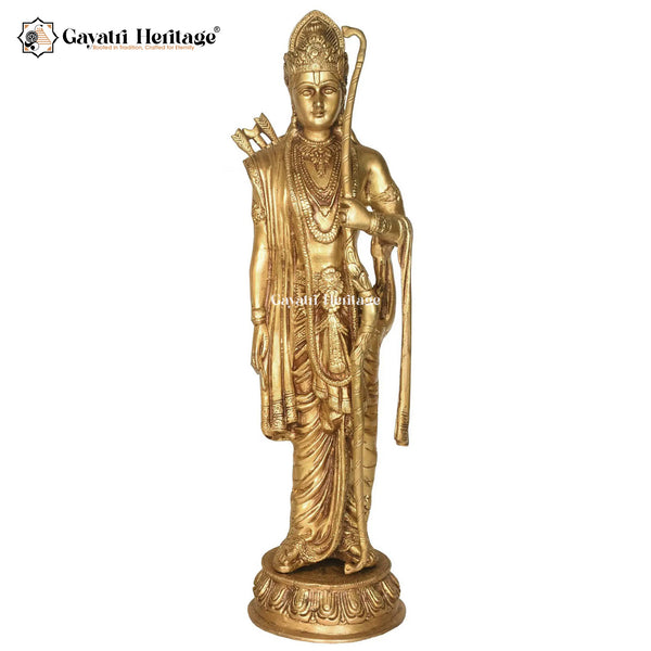 Brass Ram Parivar Idol – Divine Family of Lord Ram | Gayatri Heritage