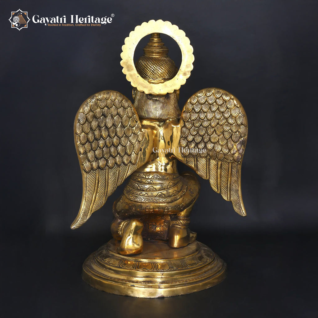 Brass Garuda in Superfine Quality – Divine Craft | Gayatri Heritage