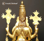 Brass Lord Balaji and Goddess Padmavati – Divine Couple Blessings for Prosperity and Devotion | Gayatri Heritage