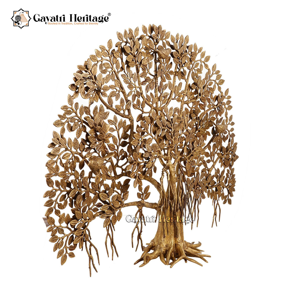 Brass Kalpavriksha Tree – A Sacred Symbol of Abundance and Prosperity | Gayatri Heritage
