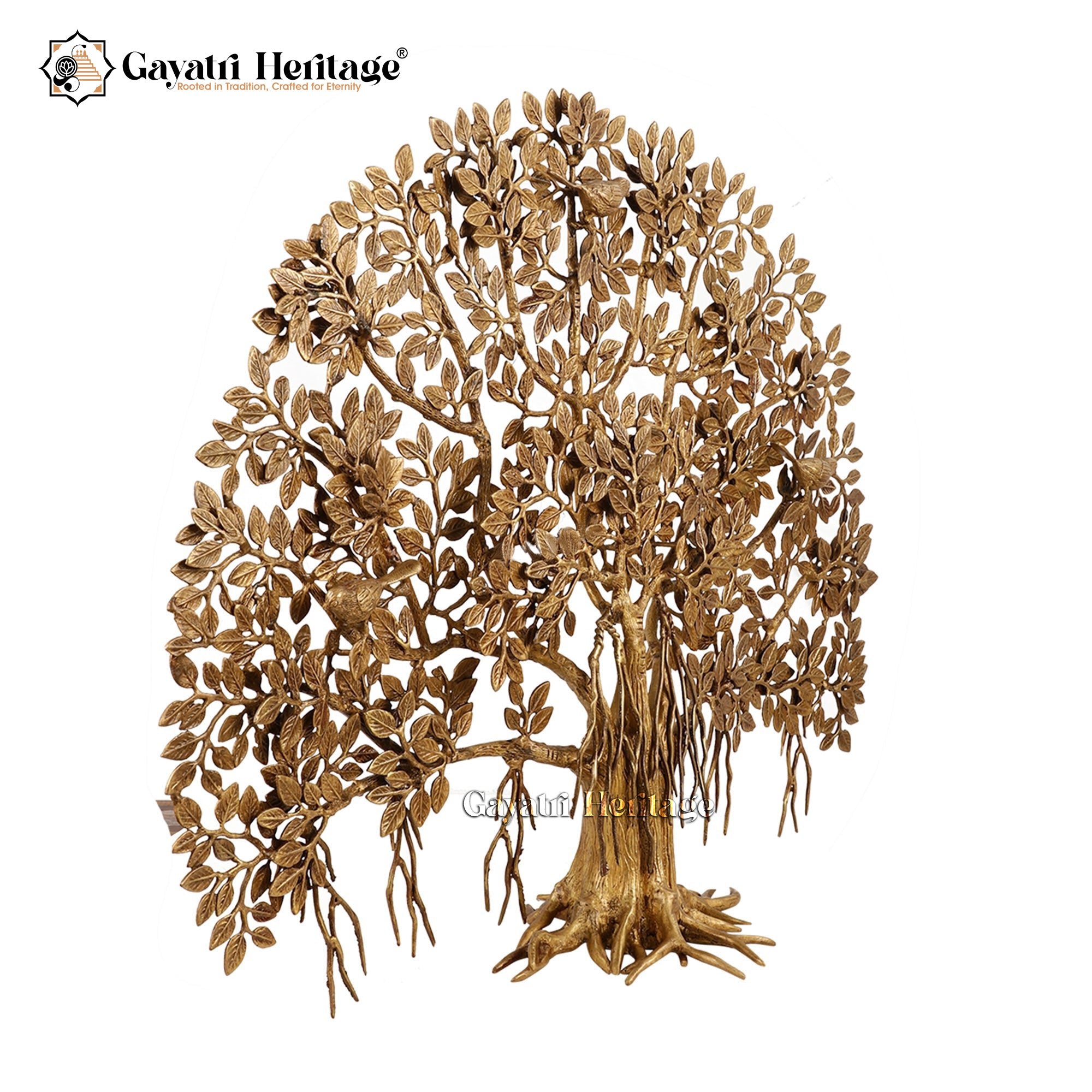 Brass Kalpavriksha Tree – A Sacred Symbol of Abundance and Prosperity | Gayatri Heritage