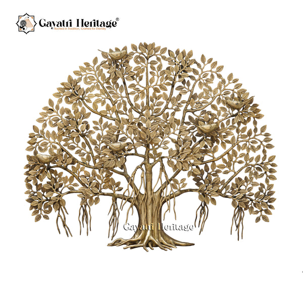 Brass Kalpavriksha Tree – A Sacred Symbol of Abundance and Prosperity | Gayatri Heritage