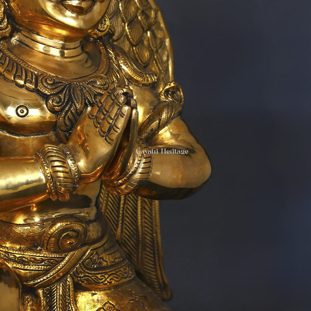 Brass Garuda in Superfine Quality – Divine Craft | Gayatri Heritage