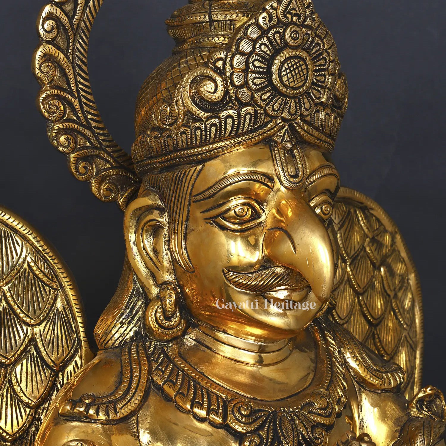 Brass Garuda in Superfine Quality – Divine Craft | Gayatri Heritage