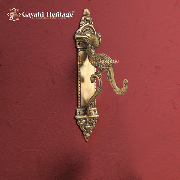 Brass Wall Hanging Sparrow Brackets – Rustic Charm for Your Walls | Gayatri Heritage