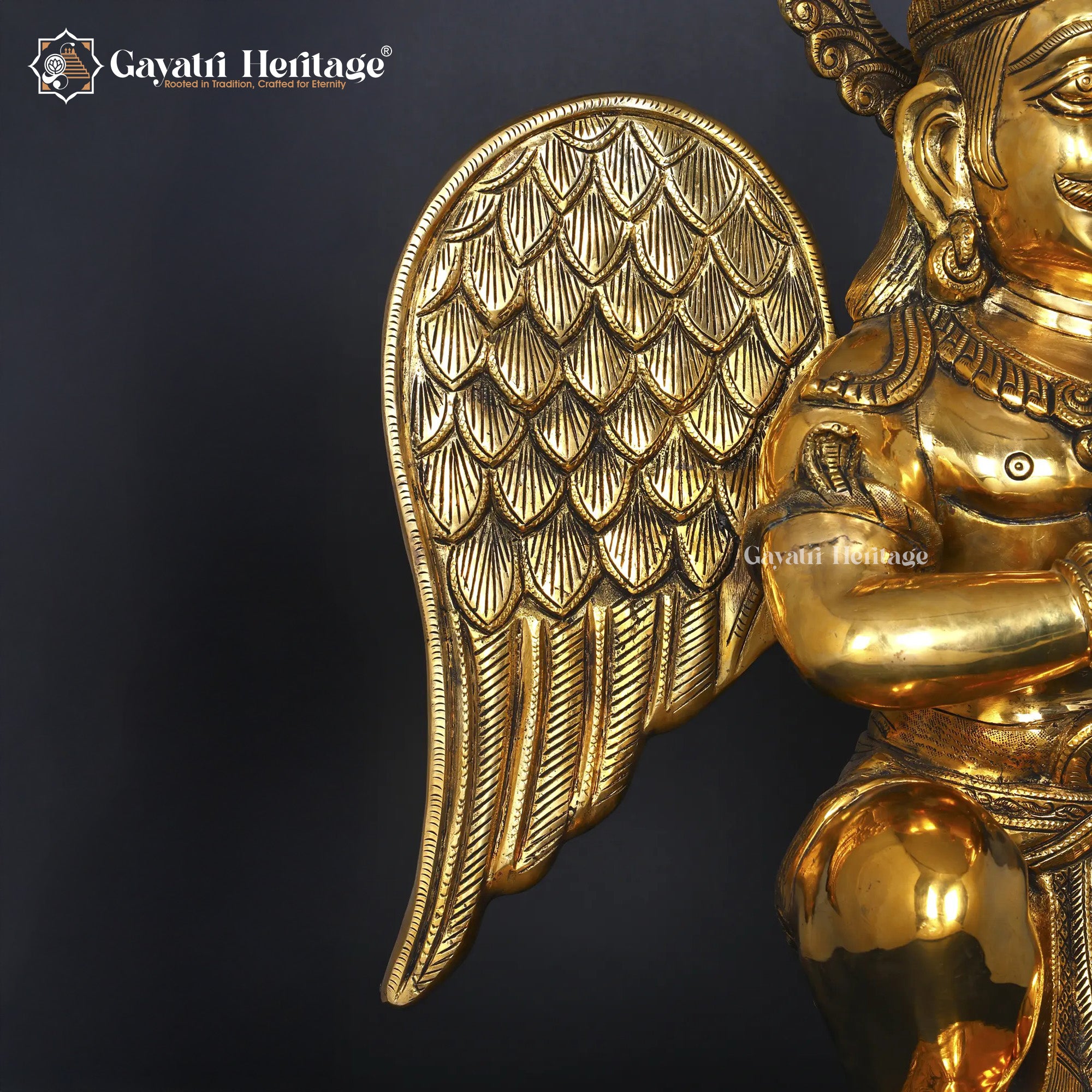Brass Garuda in Superfine Quality – Divine Craft | Gayatri Heritage