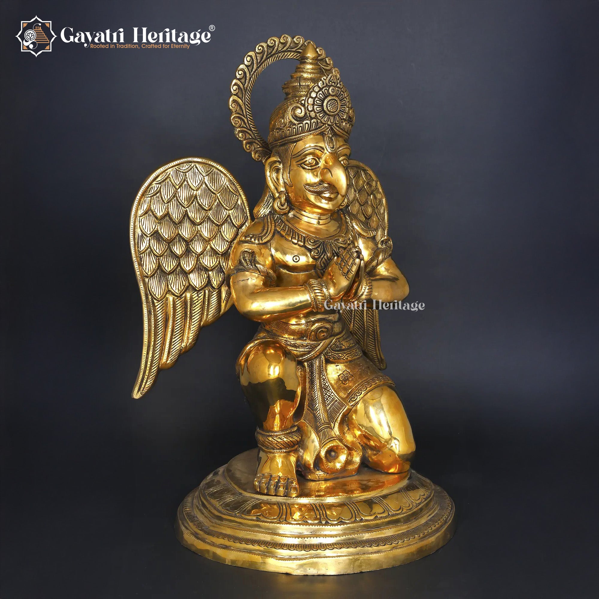 Brass Garuda in Superfine Quality – Divine Craft | Gayatri Heritage