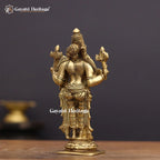 Brass Vishnu Idol – Sacred Divine Protector for Home Temple | Gayatri Heritage