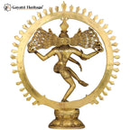 Brass Nataraj Sculpture – Divine Dance of Lord Shiva