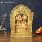 Brass Shiva Family – Divine Parivar Idol for Home Temple | Gayatri Heritage