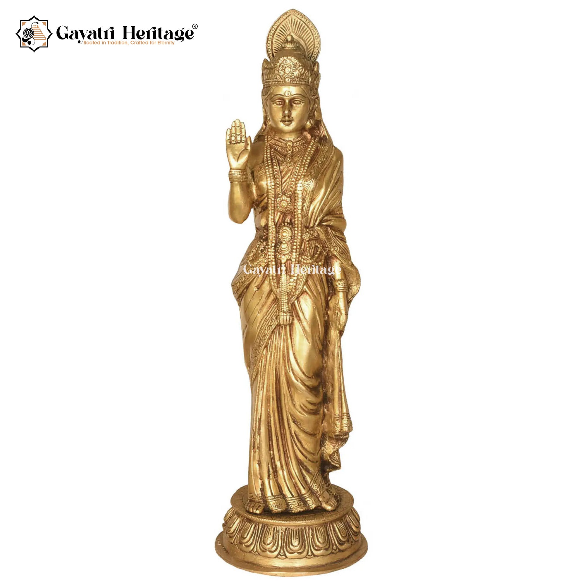 Brass Ram Parivar Idol – Divine Family of Lord Ram | Gayatri Heritage