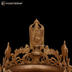 Brass Dasavtaram Urli – Sacred Vishnu Avatar Décor | Gayatri Heritage
