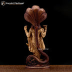 Brass Lord Vishnu Statue – Divine Protector and Spiritual Grace | Gayatri Heritage