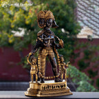 Brass Vishnu Vaikuntha Statue – Majestic Divine Presence | Gayatri Heritage