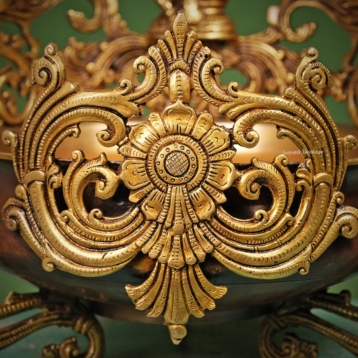 Brass Laxmi Urli – Traditional Prosperity Décor | Gayatri Heritage