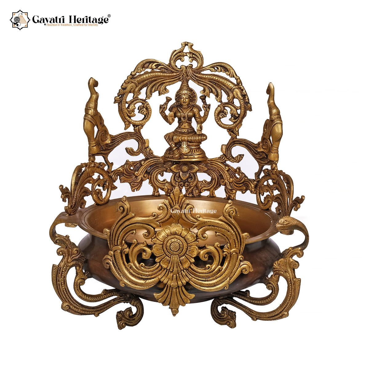 Brass Laxmi Urli – Traditional Prosperity Décor | Gayatri Heritage