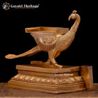 Brass Six Face Murugan Statue / Kartikeya Statue – Majestic Spiritual Sculpture | Gayatri Heritage