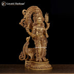 Brass Murugan Statue – Grace and Devotion | Gayatri Heritage