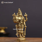 Brass Vishnu Idol – Sacred Divine Protector for Home Temple | Gayatri Heritage