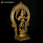 Brass Nataraja Statue – Divine Dance of Shiva | Gayatri Heritage