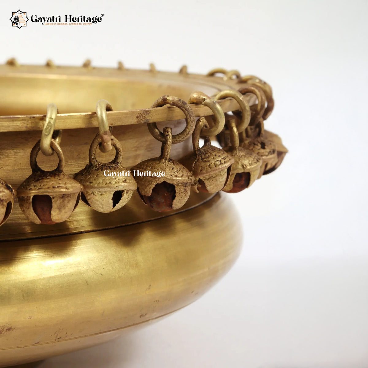 Brass Ghungroo Urli – Elegant Traditional Décor | Gayatri Heritage