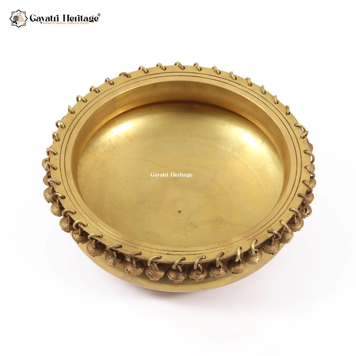 Brass Ghungroo Urli – Elegant Traditional Décor | Gayatri Heritage