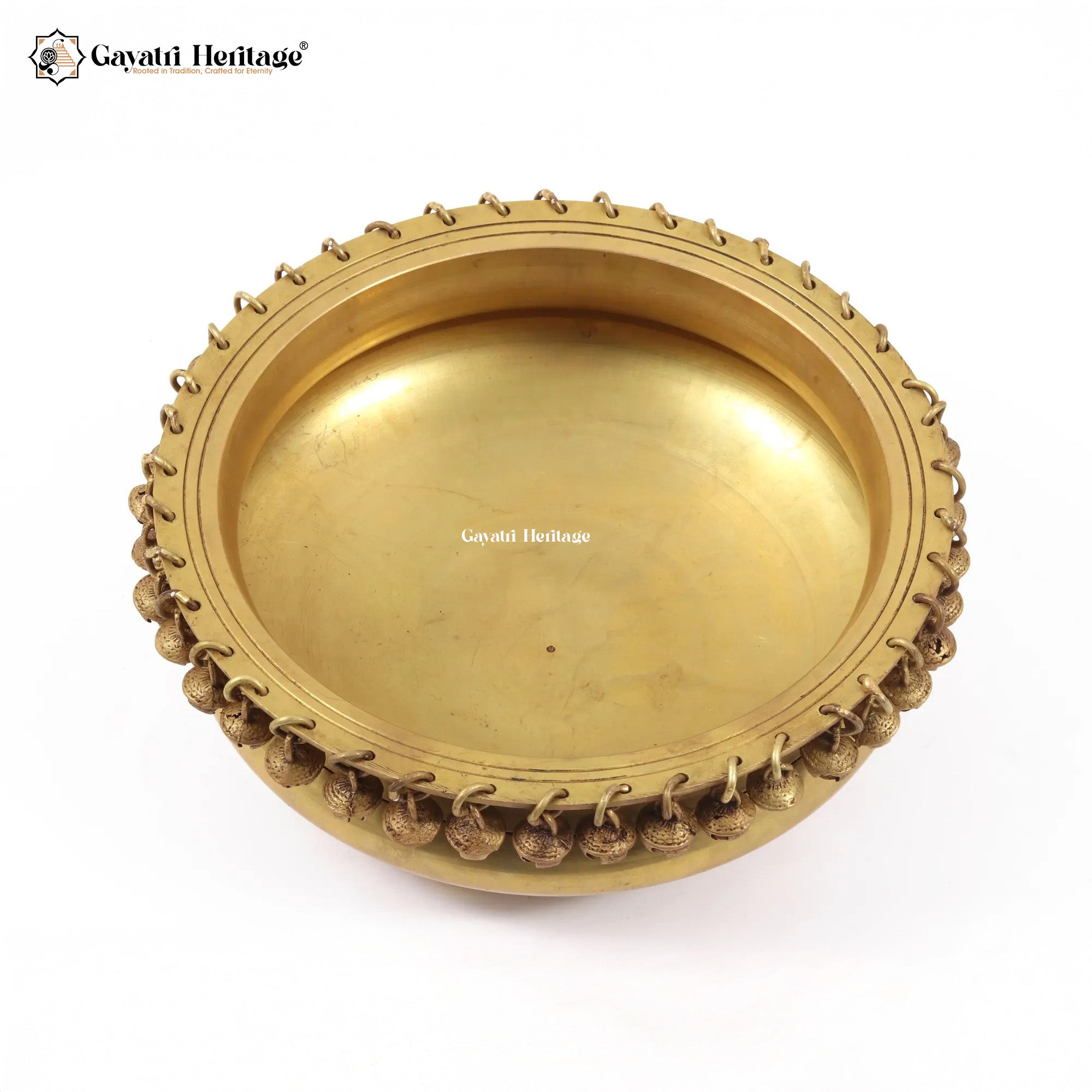 Brass Ghungroo Urli – Elegant Traditional Décor | Gayatri Heritage