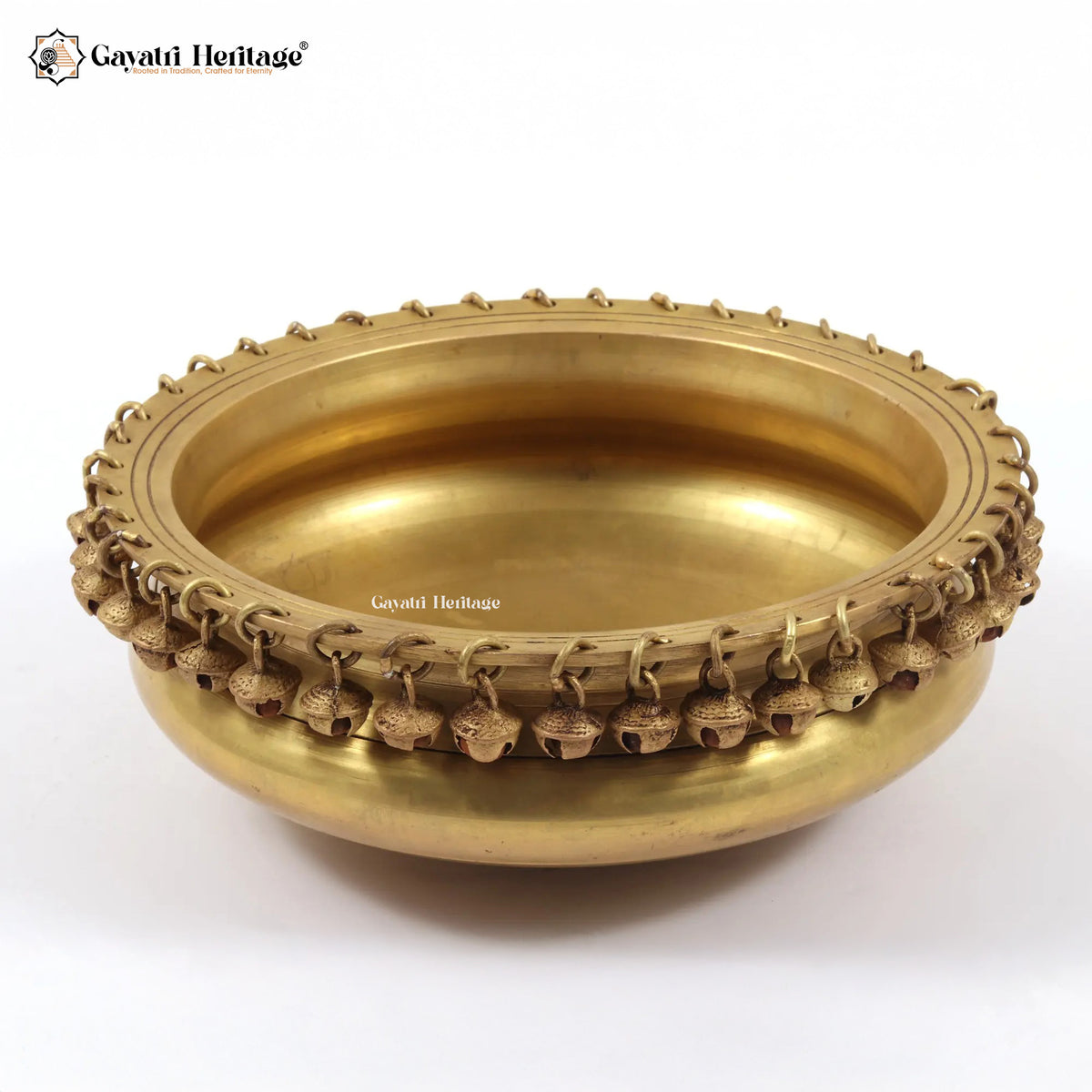Brass Ghungroo Urli – Elegant Traditional Décor | Gayatri Heritage