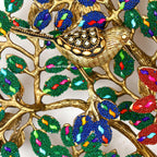 Brass Kalpvriksha with Stone Work – Sacred Tree Statue | Gayatri Heritage
