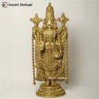 Brass Venkateshwara Statue – Divine Lord Tirupati Idol