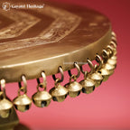 Brass Chowki Stand – Sturdy Puja Pedestal | Gayatri Heritage