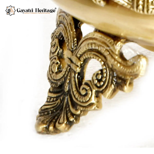 Brass Urli – Traditional Decorative Bowl for Home & Pooja