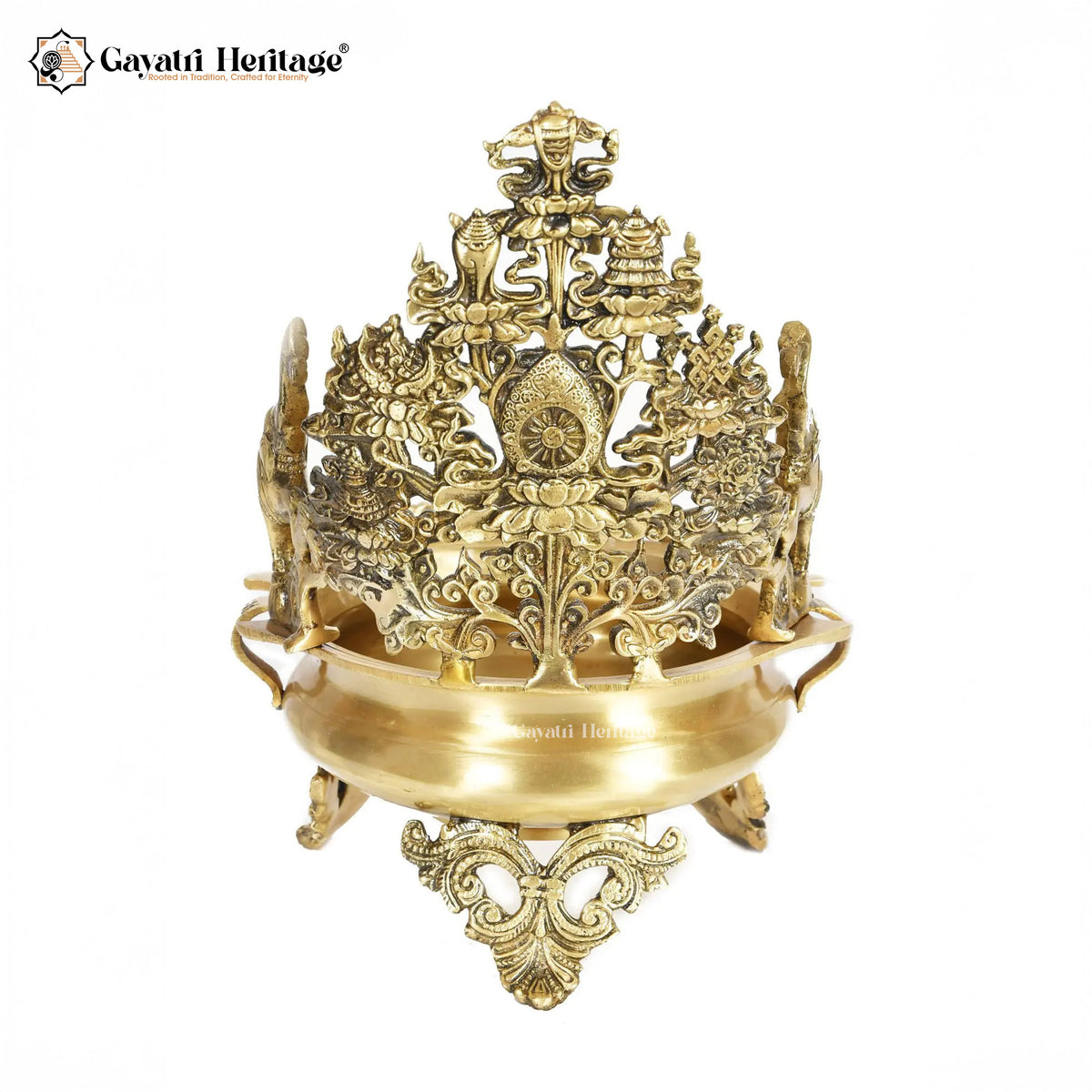 Brass Urli – Traditional Decorative Bowl for Home & Pooja