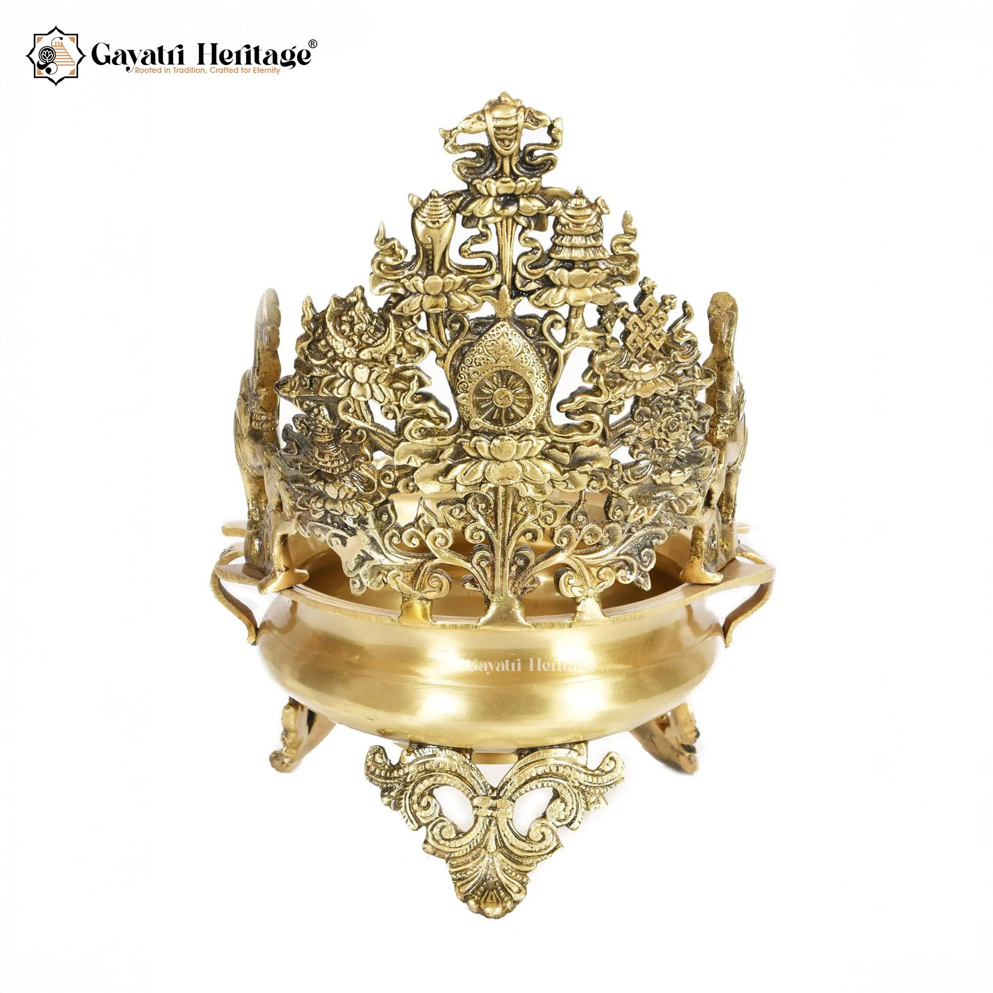 Brass Urli – Traditional Decorative Bowl for Home & Pooja