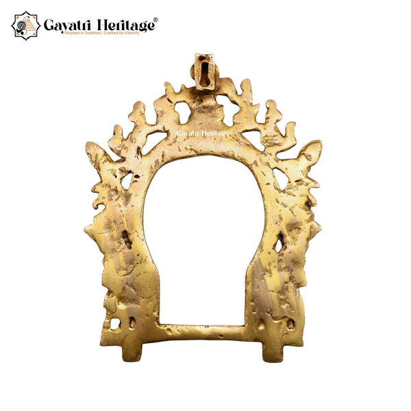 Brass Frame Arch/Prabhavali – Divine Symbol of Blessings | Gayatri Heritage