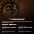 Brass Antique Vilakku Diya – Traditional Lighting Décor | Gayatri Heritage