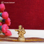 Brass Small Radha Krishna – Divine Love in Compact Form