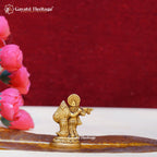 Brass Small Radha Krishna – Divine Love in Compact Form