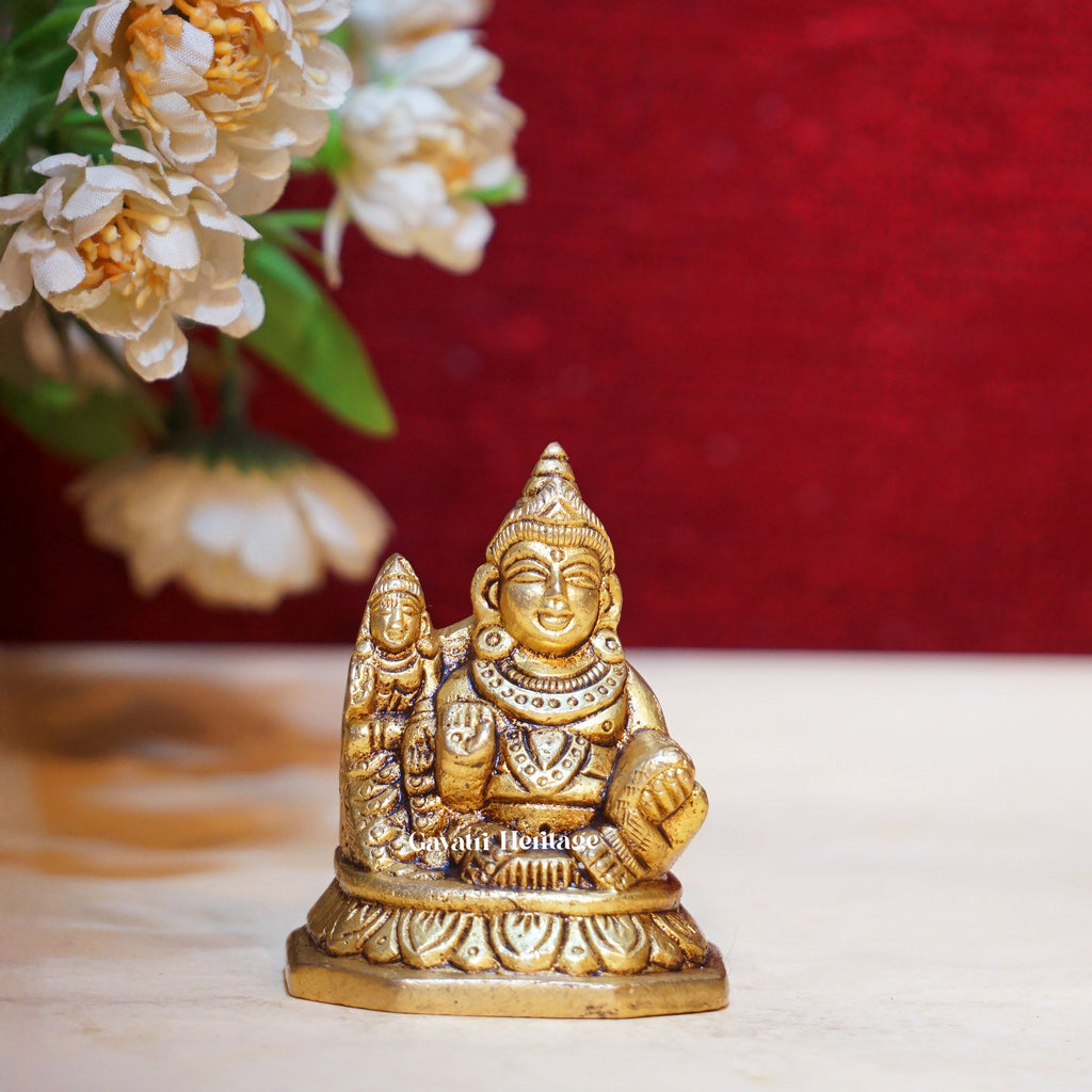 Brass Kuber with Dhan Laxmi – Symbol of Wealth & Fortune