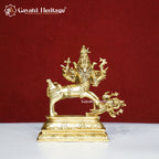 Brass Sarweshwara Statue  – South Indian Divine Idol | Gayatri Heritage