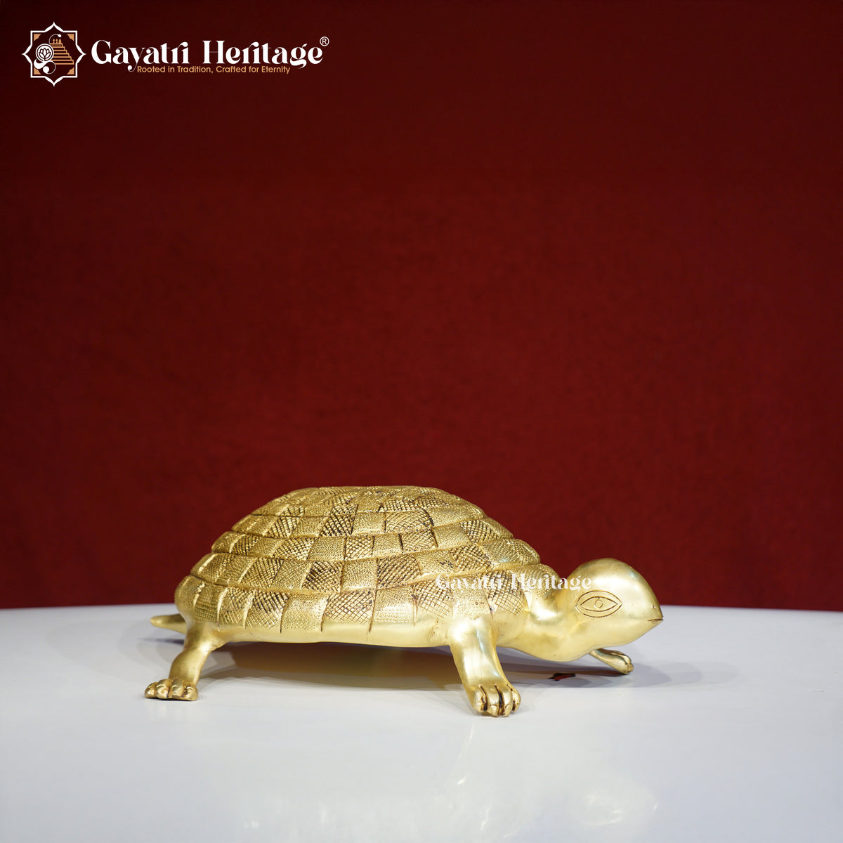 Brass Turtle with Yantra – Vastu Remedy for Prosperity & Protection