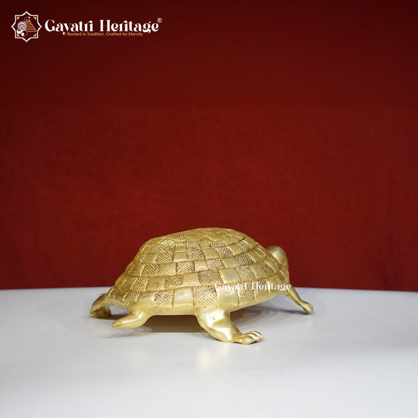 Brass Turtle with Yantra – Vastu Remedy for Prosperity & Protection