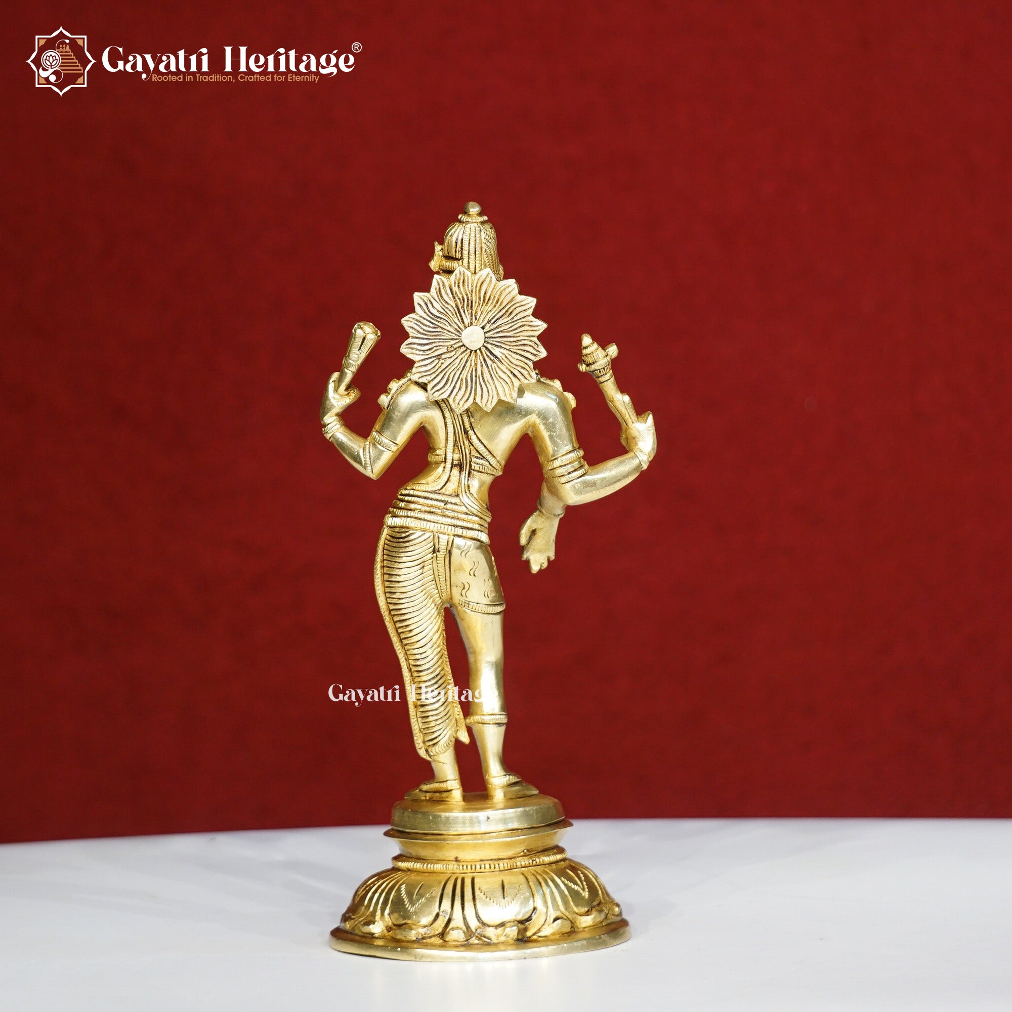 Brass Ardhnari – South Indian Style Divine Idol