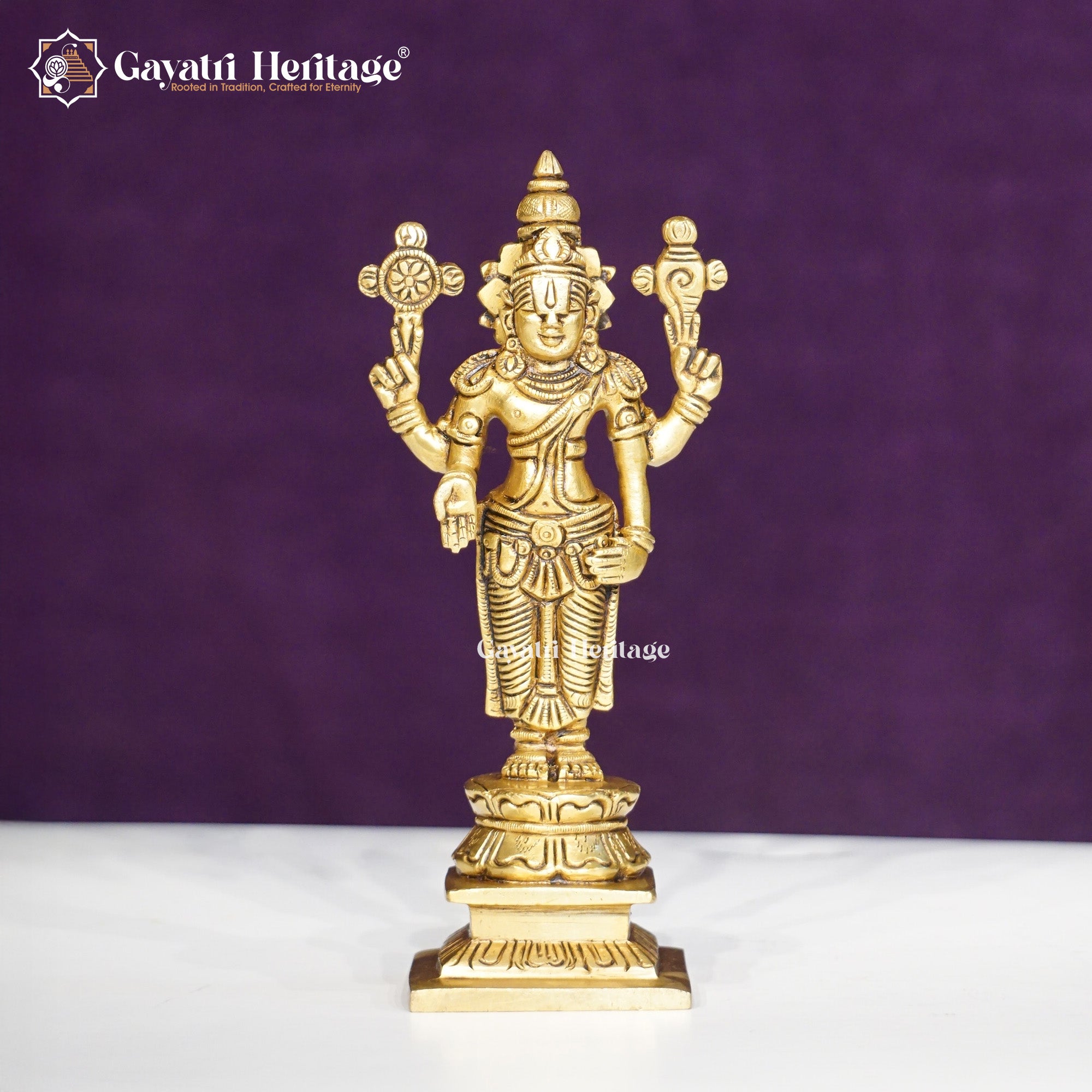 Brass Tirupati Balaji Idol – Superfine Quality for Puja & Decor