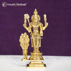Brass Murugan Idol – Superfine Quality for Puja & Home Decor