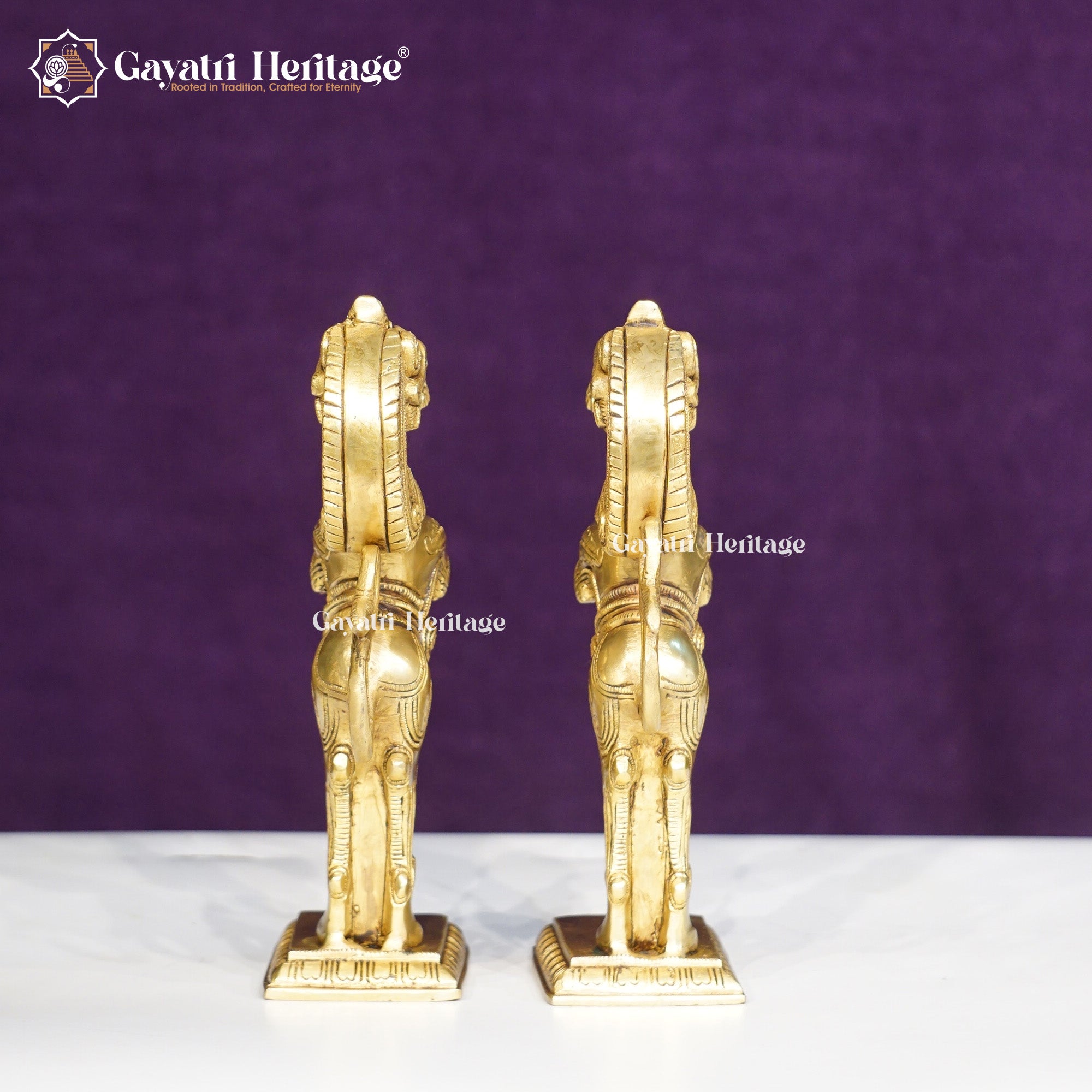 Brass Yali Statue – Superfine Quality Vastu Decor | Gayatri Heritage