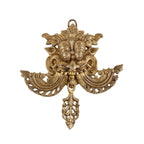 Brass Kirtimukha Wall Hanging Mask – Ward Off Evil with Sacred Protection | Gayatri Heritage